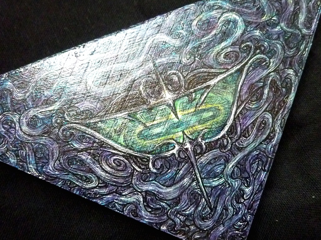 【木板原画】シアエガ【クトゥルフ神話】