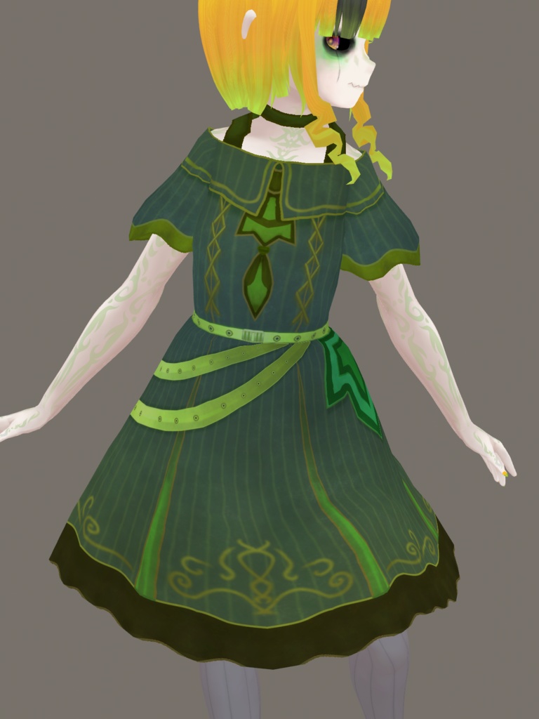 【正式版対応】カボチャワンピ【β版】