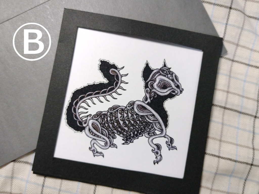 ドローイング猫Ⓐ~Ⓒ