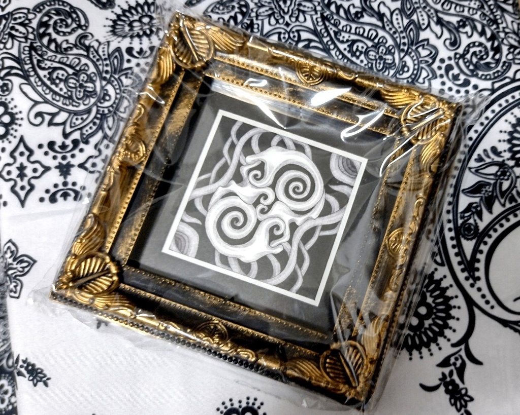 額入り小作品A~C