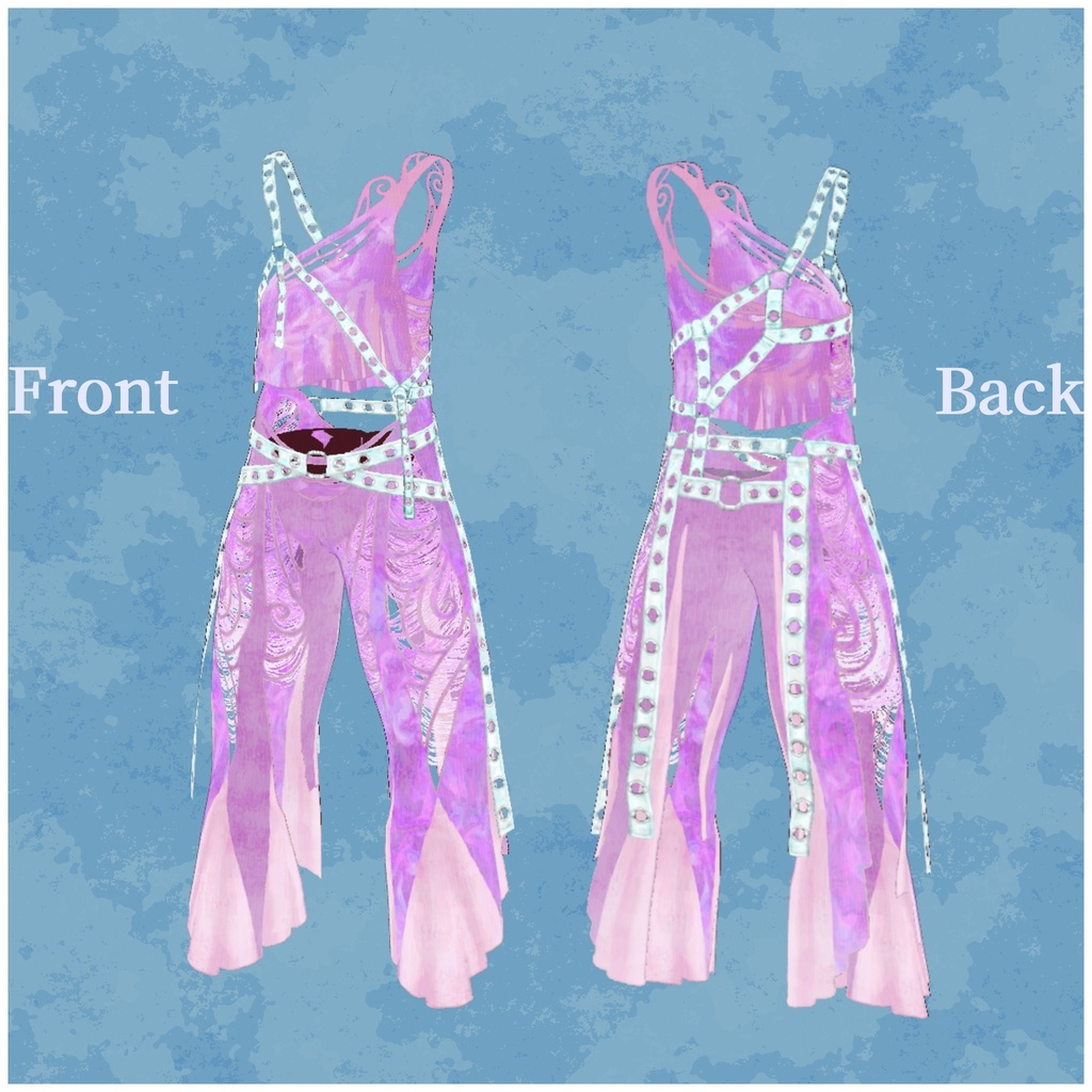 VRoid用衣装【クラーケン水着5色セット メンズ】Kraken SwimWear5Set men's