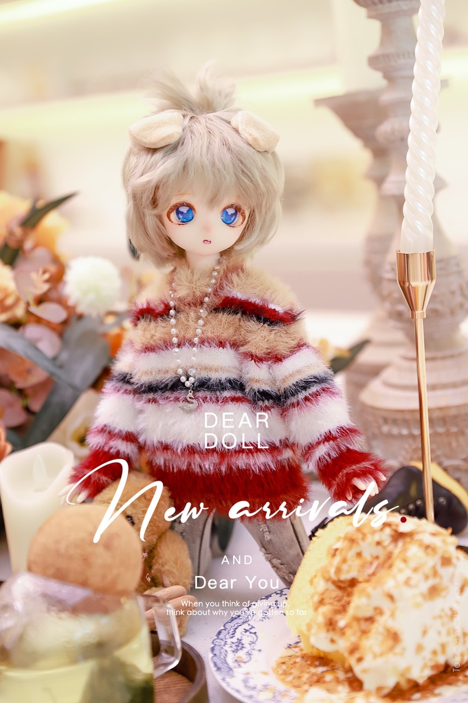 【現品】フェザーセーター【MDD・MSD・PUYOO・DD】