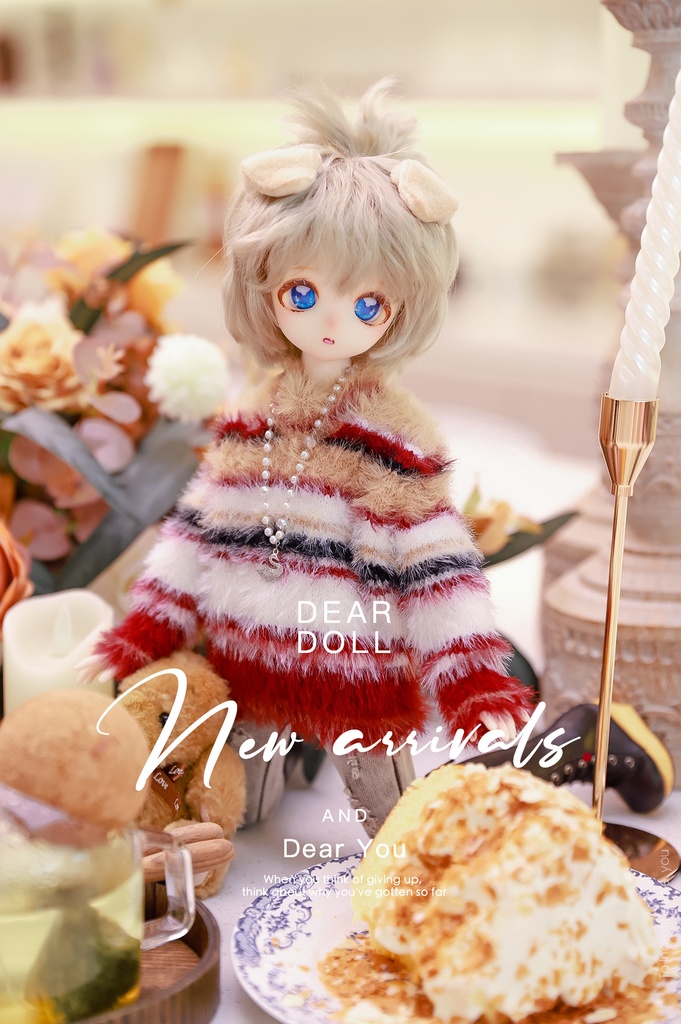 【現品】フェザーセーター【MDD・MSD・PUYOO・DD】