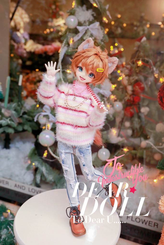 【現品】フェザーセーター【MDD・MSD・PUYOO・DD】