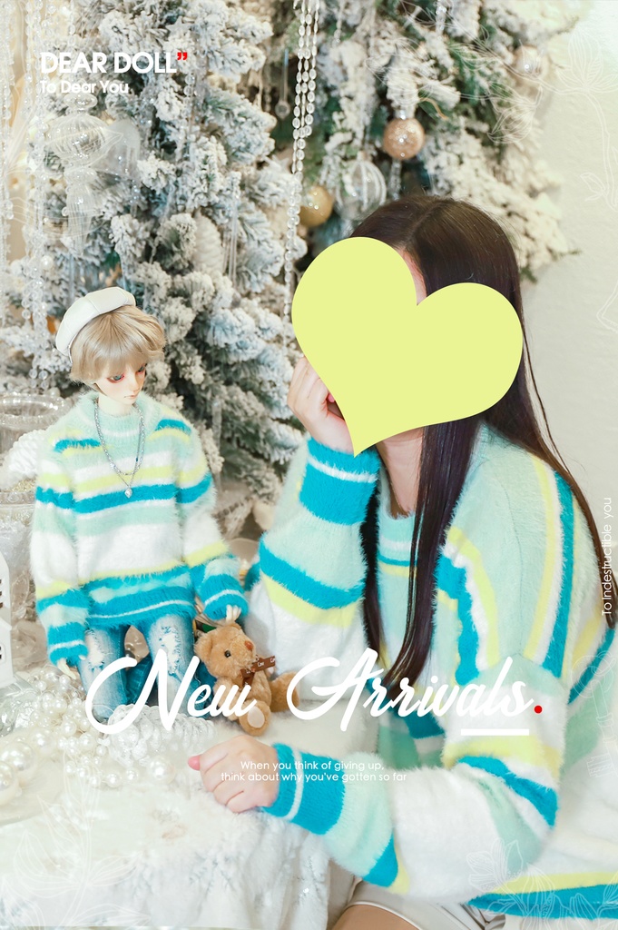 【現品】フェザーセーター【SDGr・SD13・SD17・65㎝・68㎝・70㎝~73cm】【ID72·75】