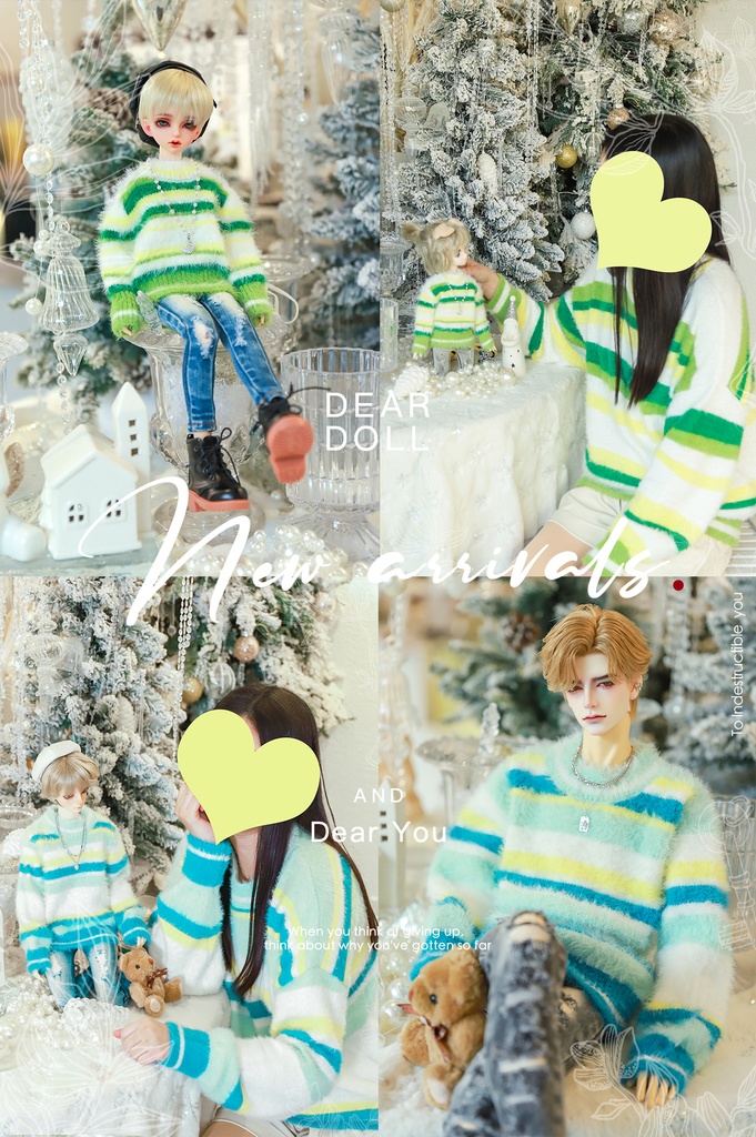 【現品】フェザーセーター【SDGr・SD13・SD17・65㎝・68㎝・70㎝~73cm】【ID72·75】