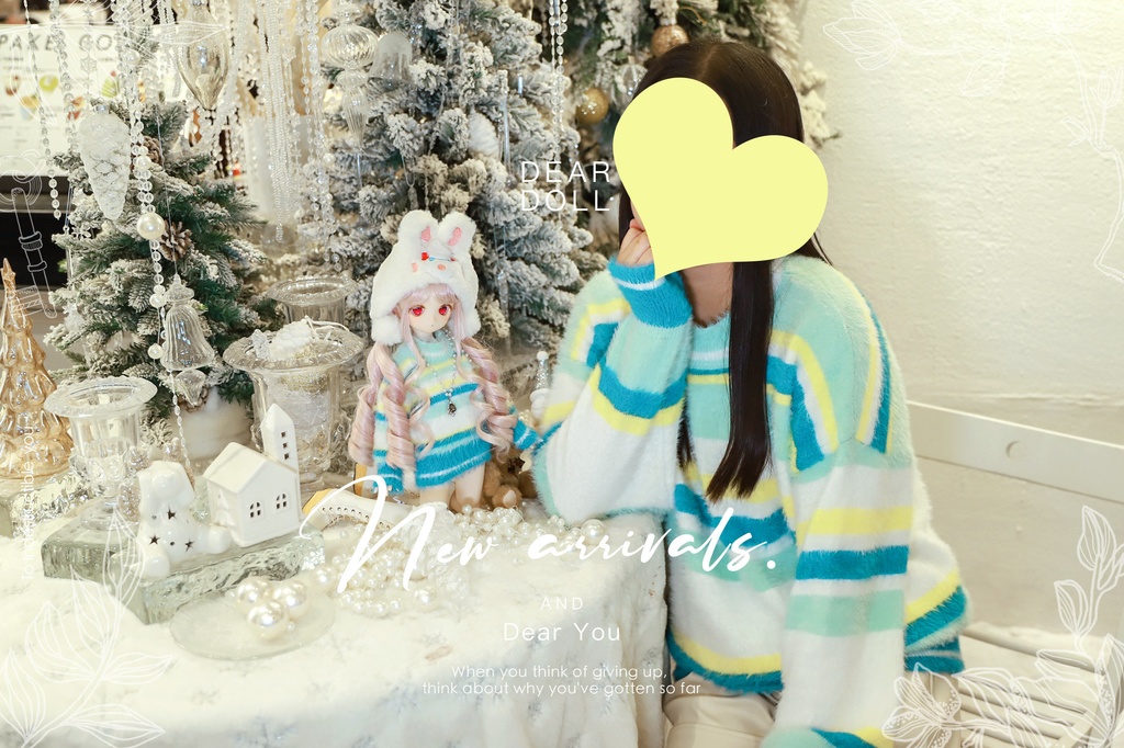 【現品】フェザーセーター【SDGr・SD13・SD17・65㎝・68㎝・70㎝~73cm】【ID72·75】