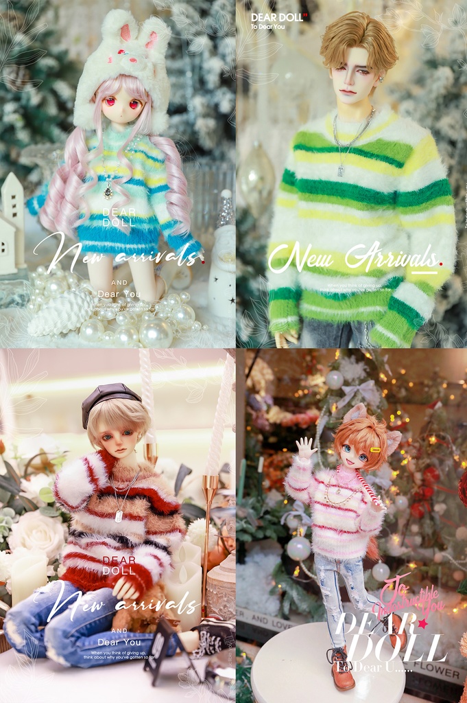 【現品】フェザーセーター【SDGr・SD13・SD17・65㎝・68㎝・70㎝~73cm】【ID72·75】