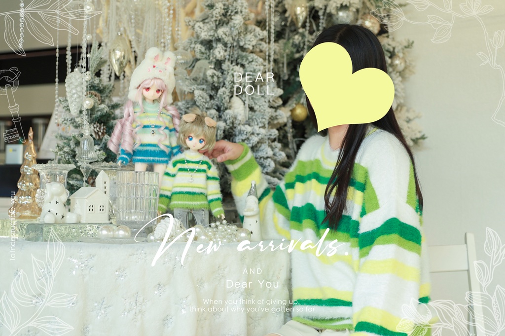 【現品】フェザーセーター【SDGr・SD13・SD17・65㎝・68㎝・70㎝~73cm】【ID72·75】