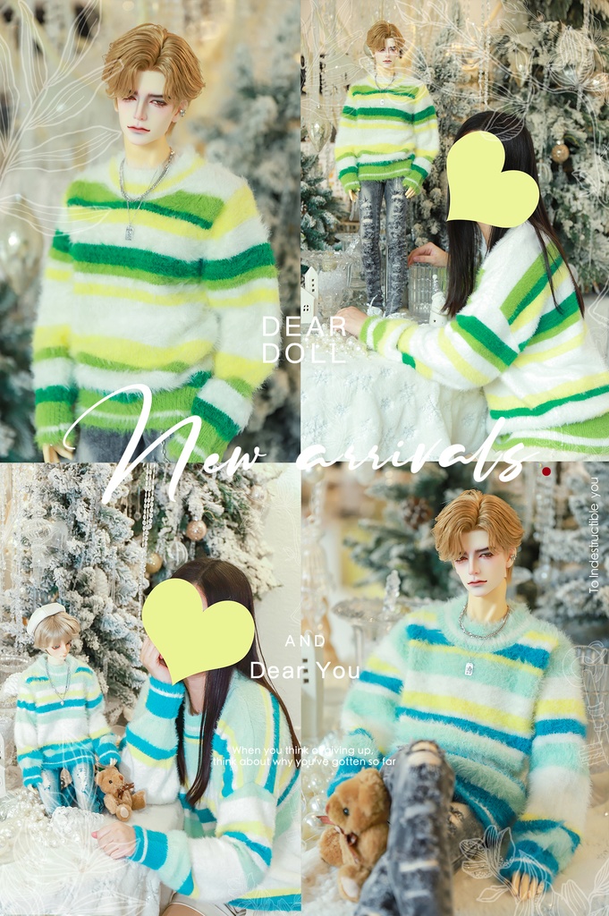 【現品】フェザーセーター【SDGr・SD13・SD17・65㎝・68㎝・70㎝~73cm】【ID72·75】