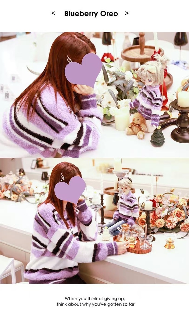 【予約】【人用】フェザーセーター（DMからサイズご連絡お願い）