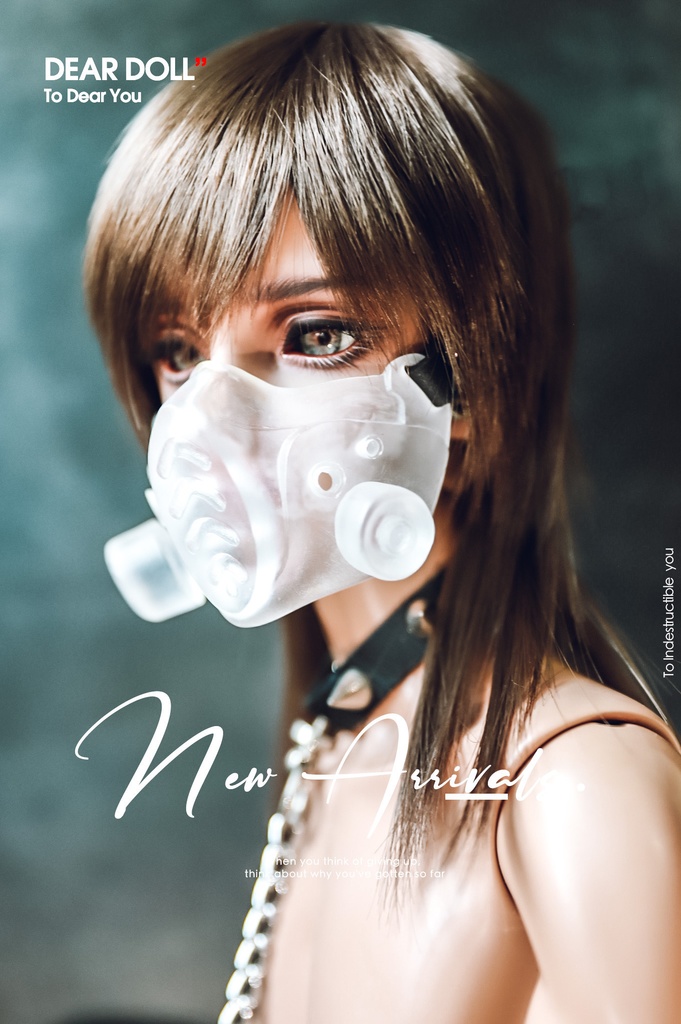 【単品購入可】隠刃ガスマスク【allサイズ】(3色)