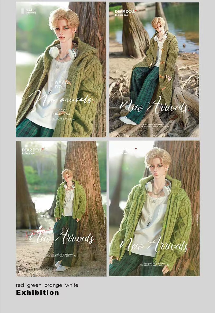 【ニ次予約】ロングローゲージニット【SDGr・SD13】【SD17・65‐68㎝】【70-73cm】【id72-id75,YC77】