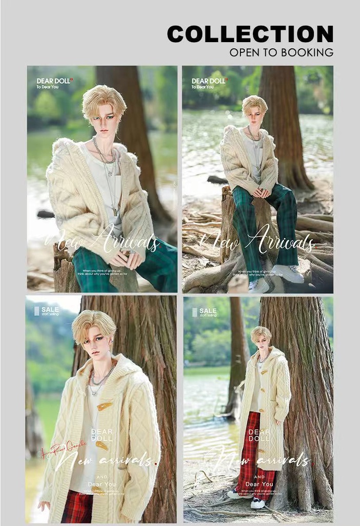 【ニ次予約】ロングローゲージニット【SDGr・SD13】【SD17・65‐68㎝】【70-73cm】【id72-id75,YC77】