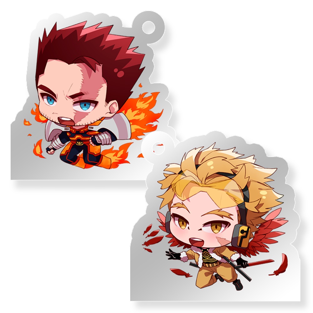 ホークス・エンデヴァー自立ミニアクリルスタンドセット