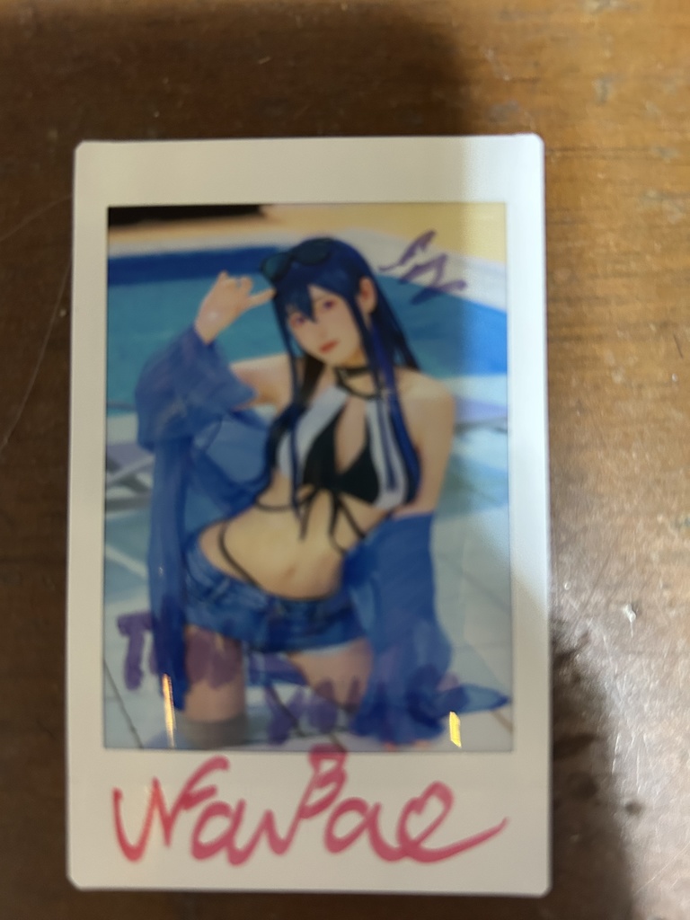 🌠　水着　撮影写真チェキ