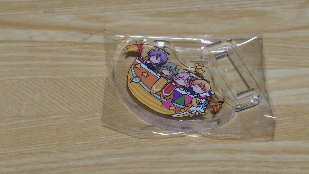 ゆらゆらアクリルブロック/マグネット栞