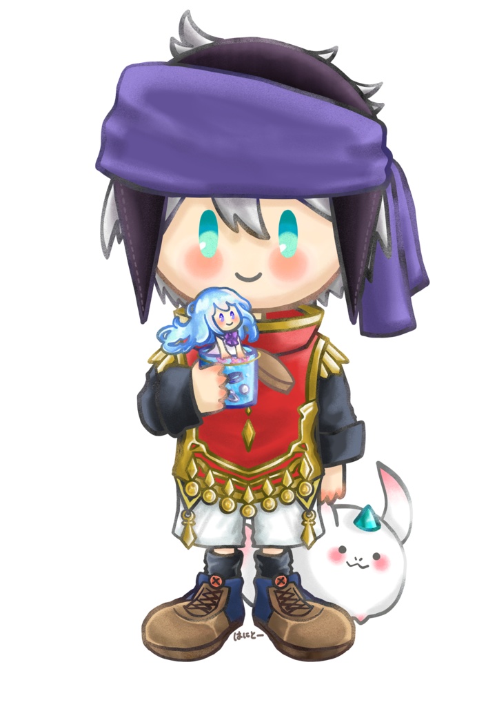 アクリルスタンド《ユウ&メルク&トト》台座(癒術陣)