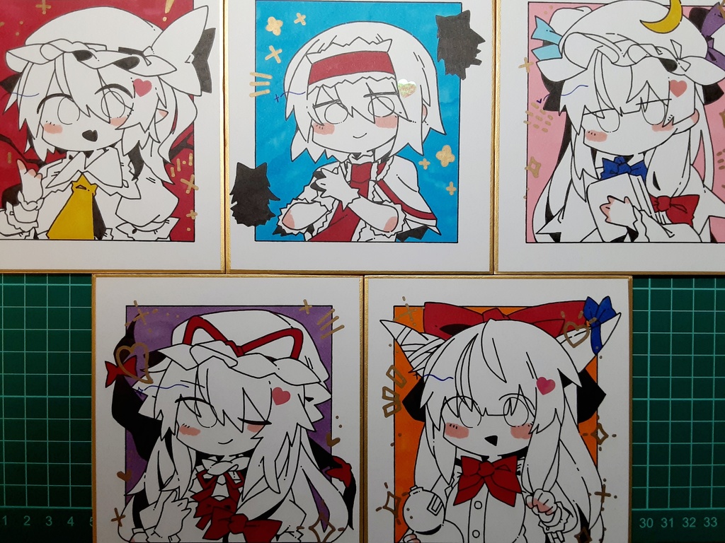 東方Project 色紙