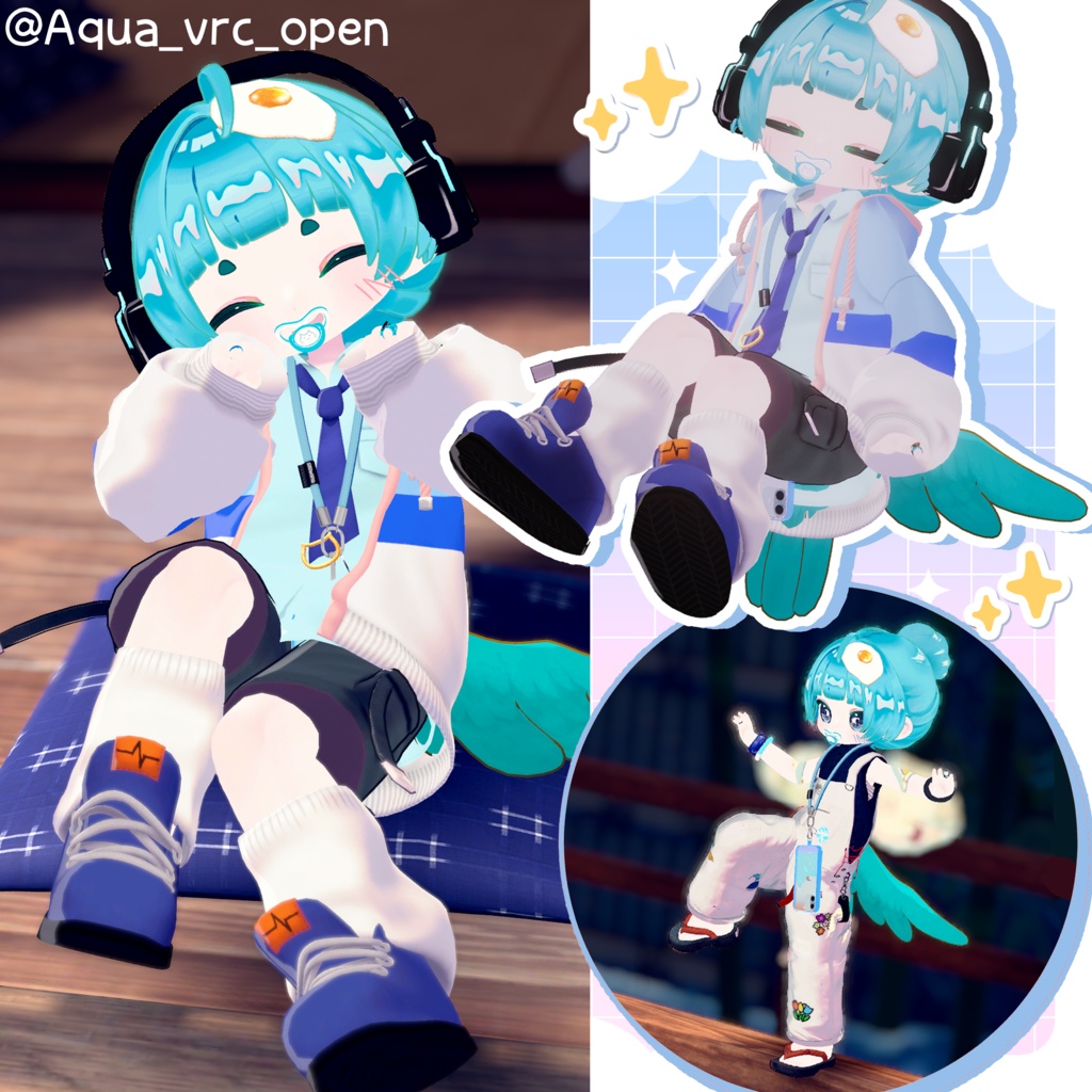 【ボディのみまめふれんず対応】ふんわり♡口リータ【まめひなた対応 face&body make texture】