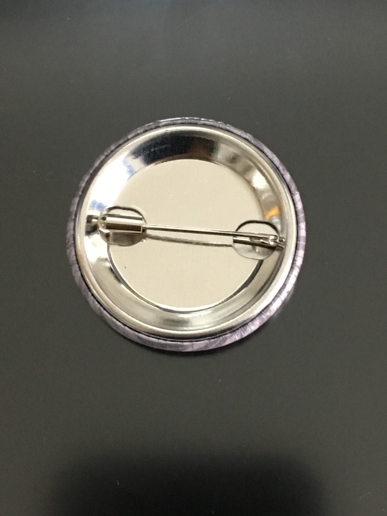 赤樺とカエデドット絵缶バッジ