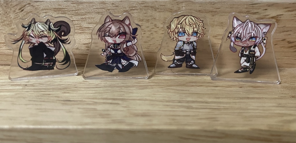 【非公式】メイフ、エクス イメージ動物自立ミニアクリルスタンド