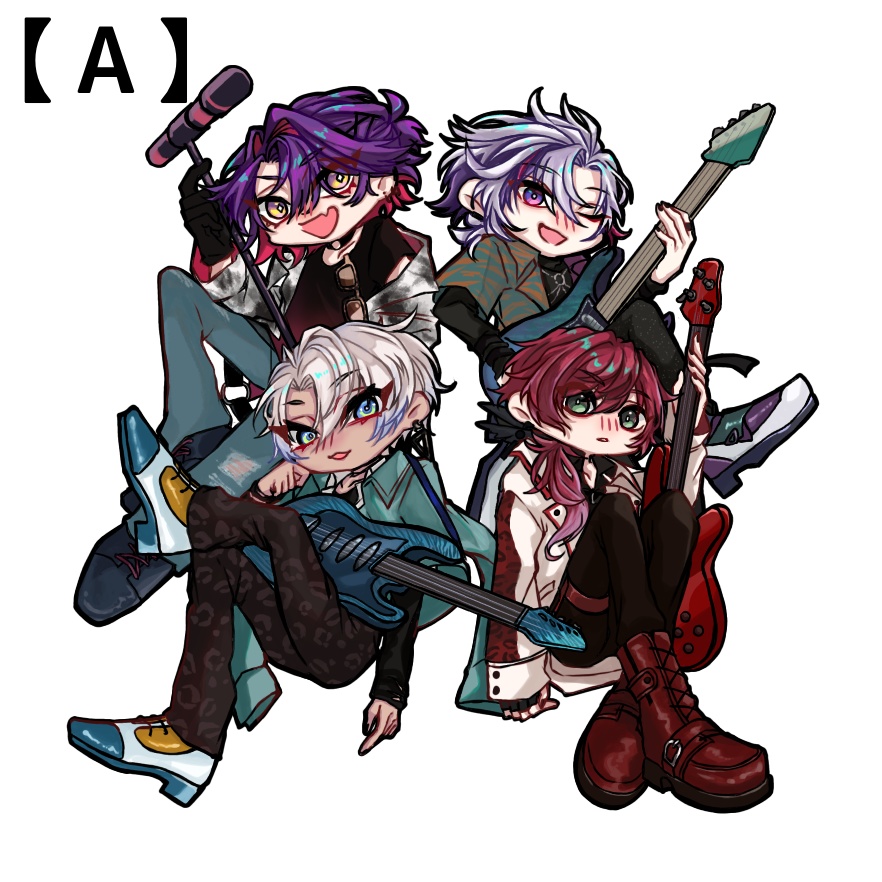 【非公式】イブラヒム ステッカー 3種