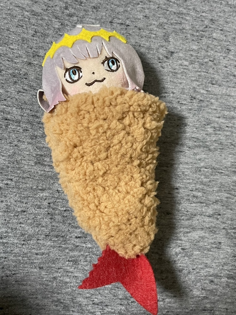 ぬい かぶりもの エビフライ