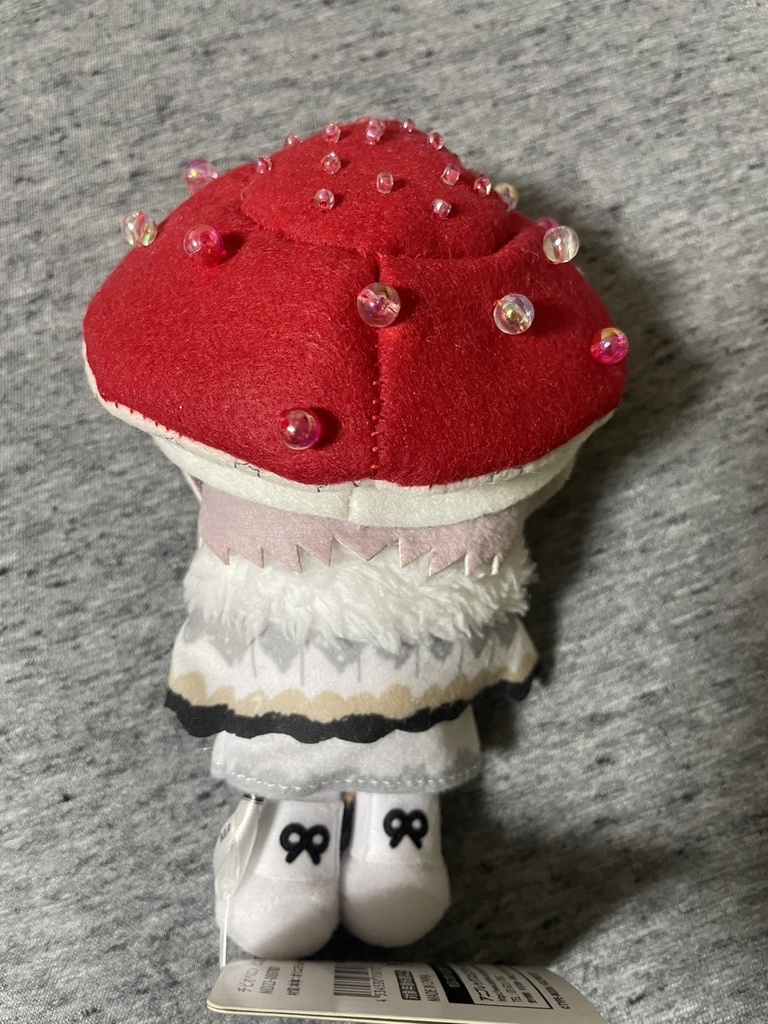 10cmぬい かぶりもの キノコ