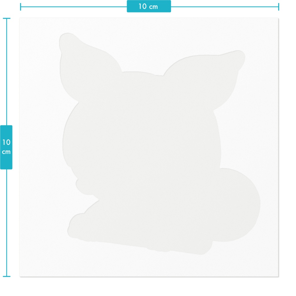 ずんだもんステッカー_ひょっこりver(ずんだまめ)