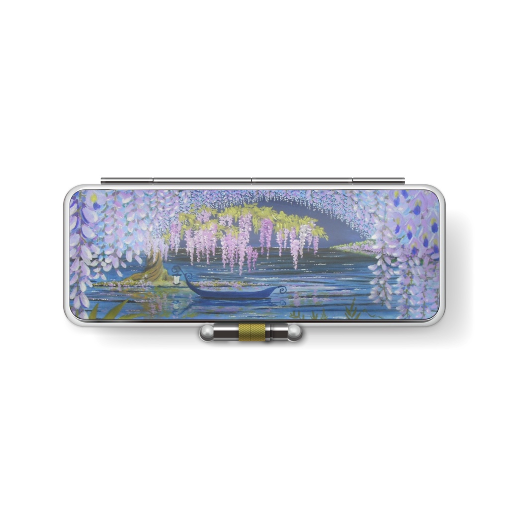 印鑑ケース、藤の郷の訪問者