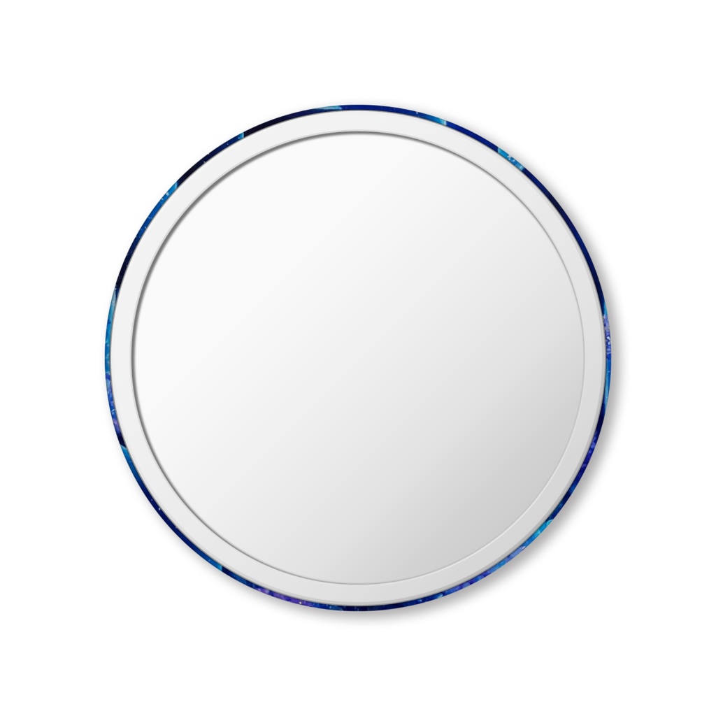 もの想いカエルの鏡