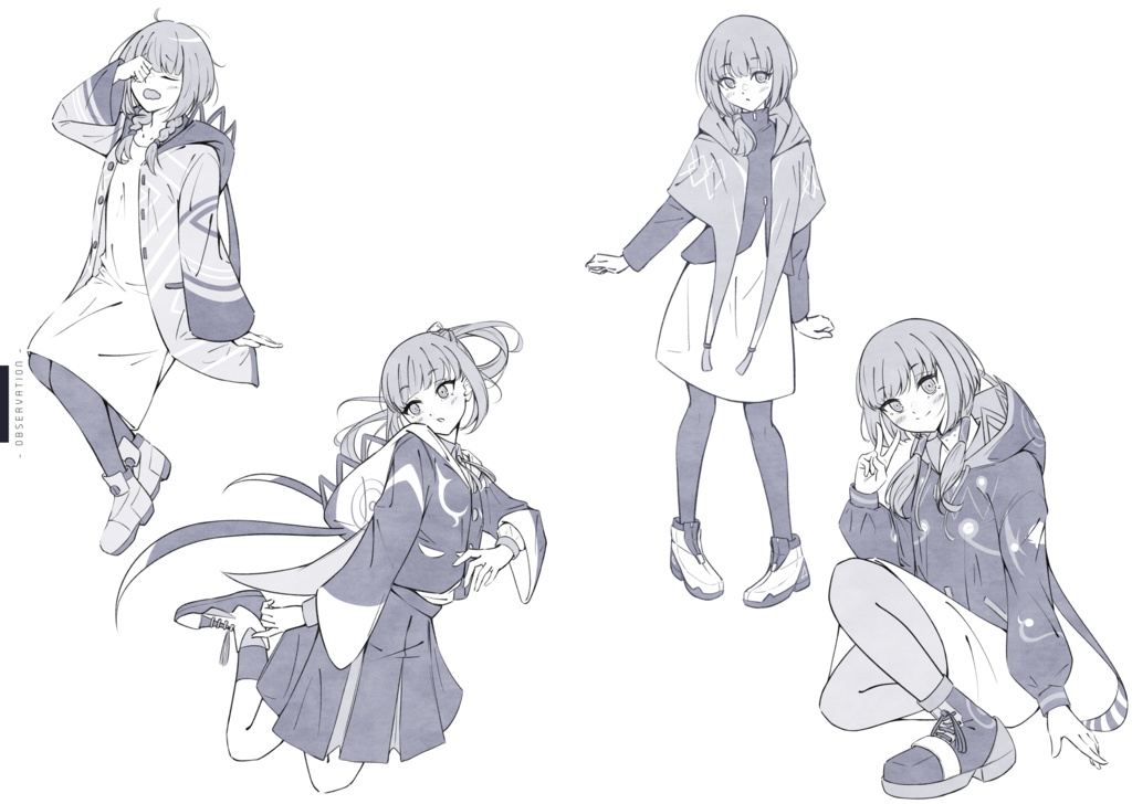 【C103】花譜 イラスト集『OBSERVATION vol.2.5』