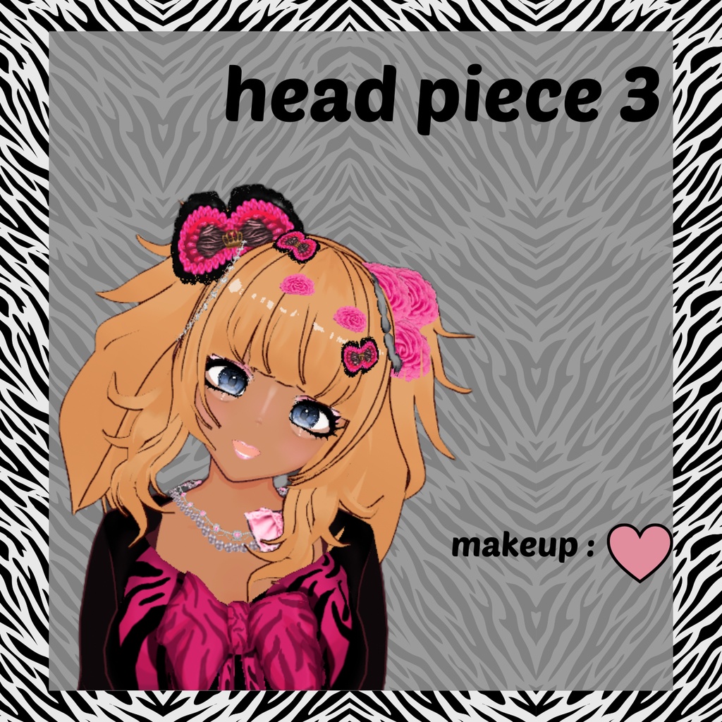 [Vroid] Agejo Gyaru Bundle - SimplyAdorable!!