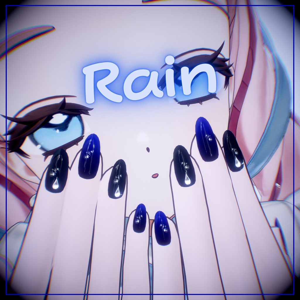 【VRCネイルチップ】Season Dust Nail Chip ♡ 7 Color ♡ 【フィユエちゃん専用】