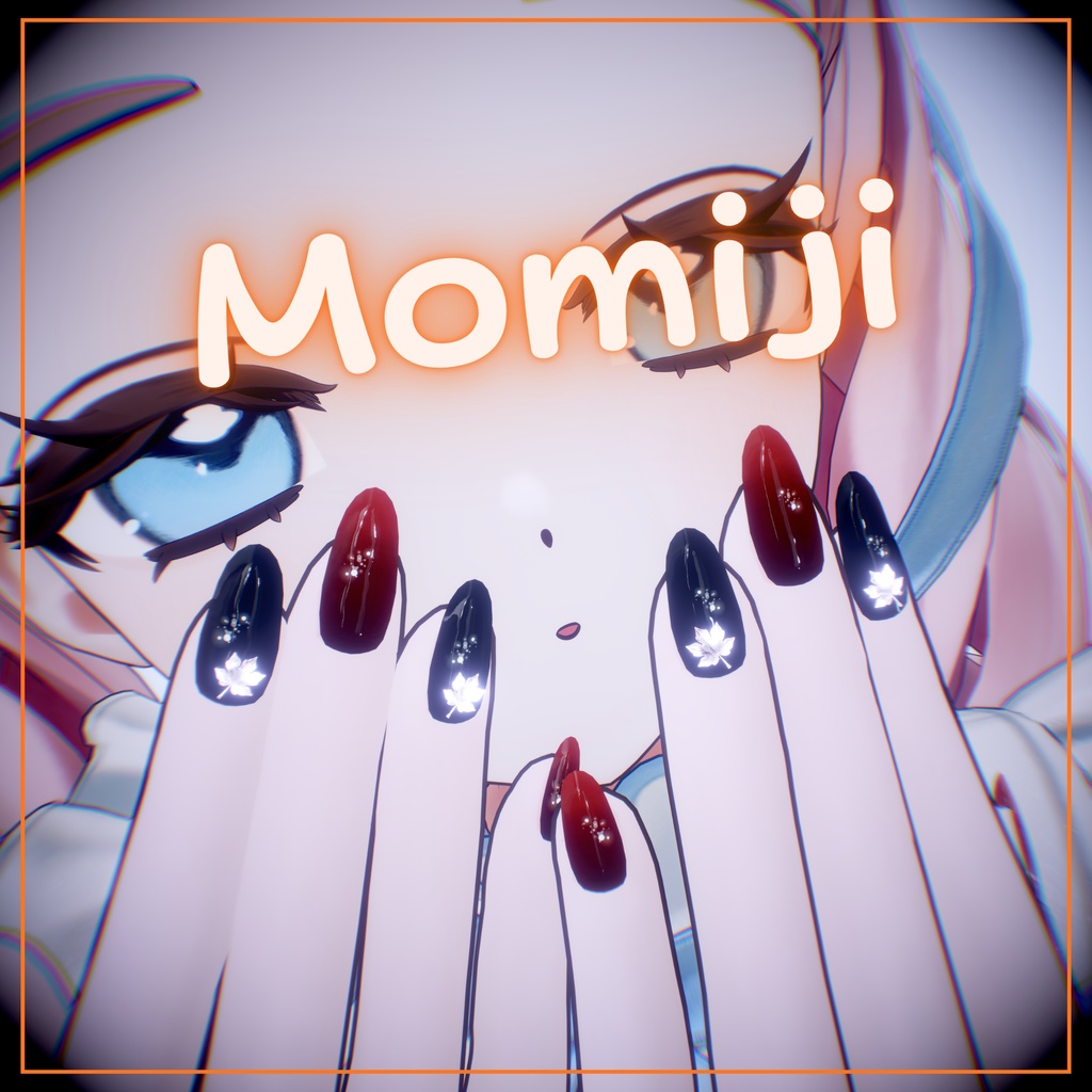 【VRCネイルチップ】Season Dust Nail Chip ♡ 7 Color ♡ 【フィユエちゃん専用】