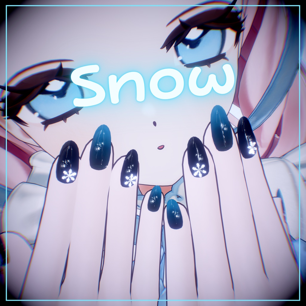 【VRCネイルチップ】Season Dust Nail Chip ♡ 7 Color ♡ 【フィユエちゃん専用】