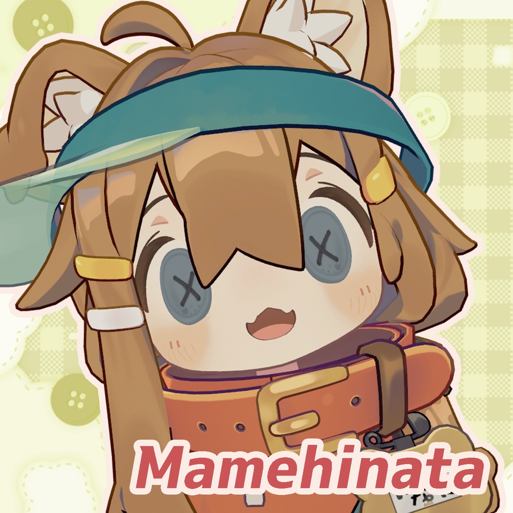 【20アバター対応】ぬいぐるみぼたん アイテクスチャ