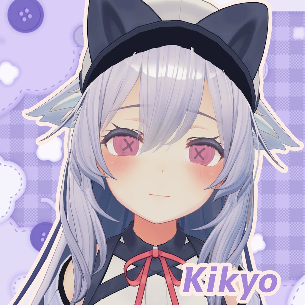 【20アバター対応】ぬいぐるみぼたん アイテクスチャ