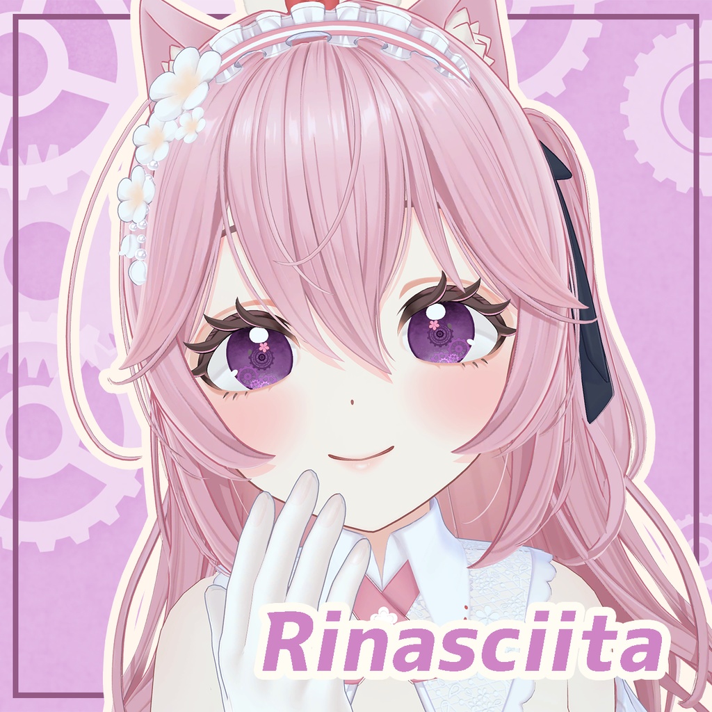 【20+1アバター対応】動く!?からくりはぐるま アイテクスチャ