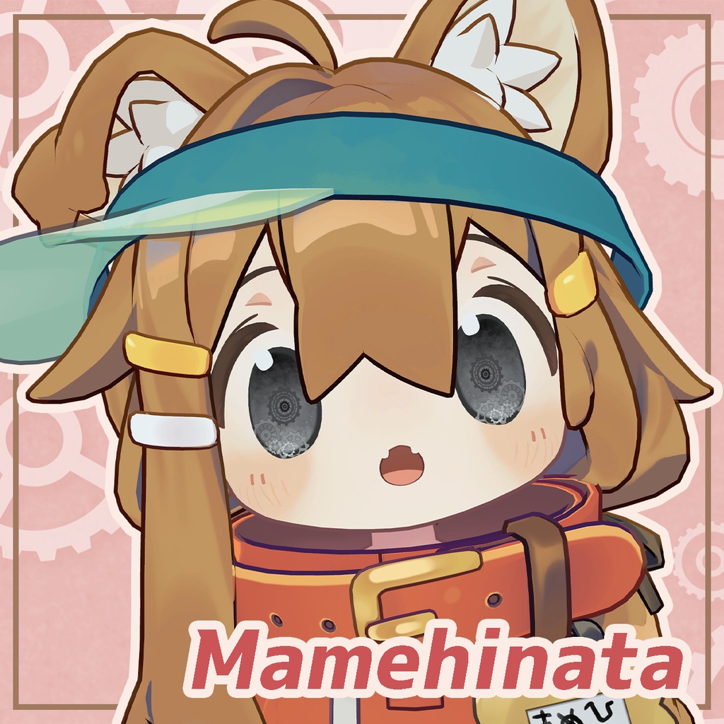 【20+1アバター対応】動く!?からくりはぐるま アイテクスチャ