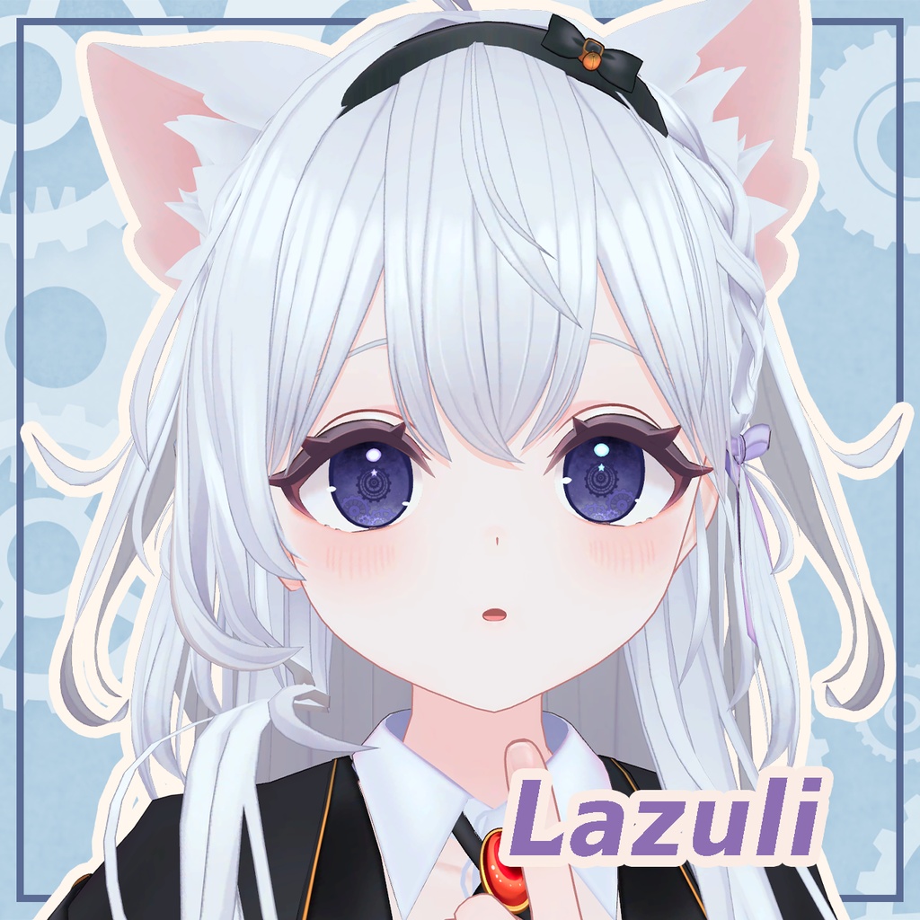 【20+1アバター対応】動く!?からくりはぐるま アイテクスチャ