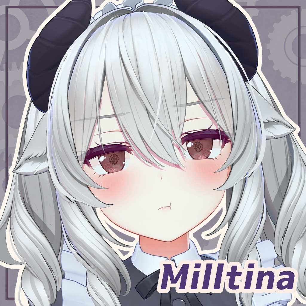 【20+1アバター対応】動く!?からくりはぐるま アイテクスチャ