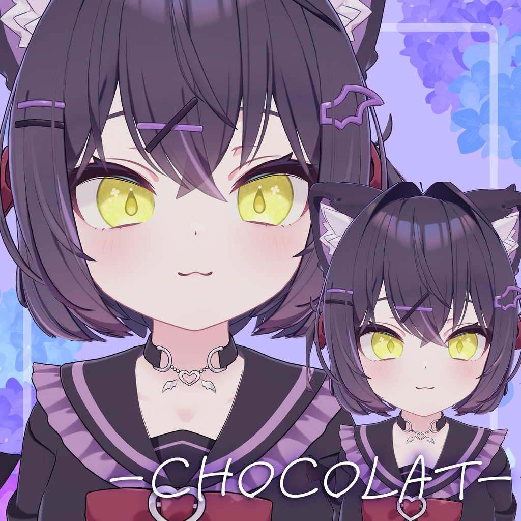 【27アバター対応】しずくあじさい アイテクスチャ