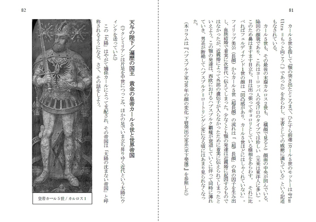 【残数少・再販予定無】ハプスブルク宗主列伝・上