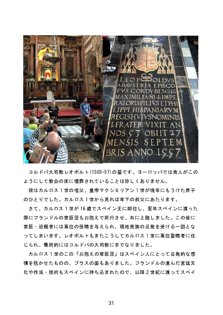 【電子版】スペイン旅行記-カルロス1世をめぐる旅