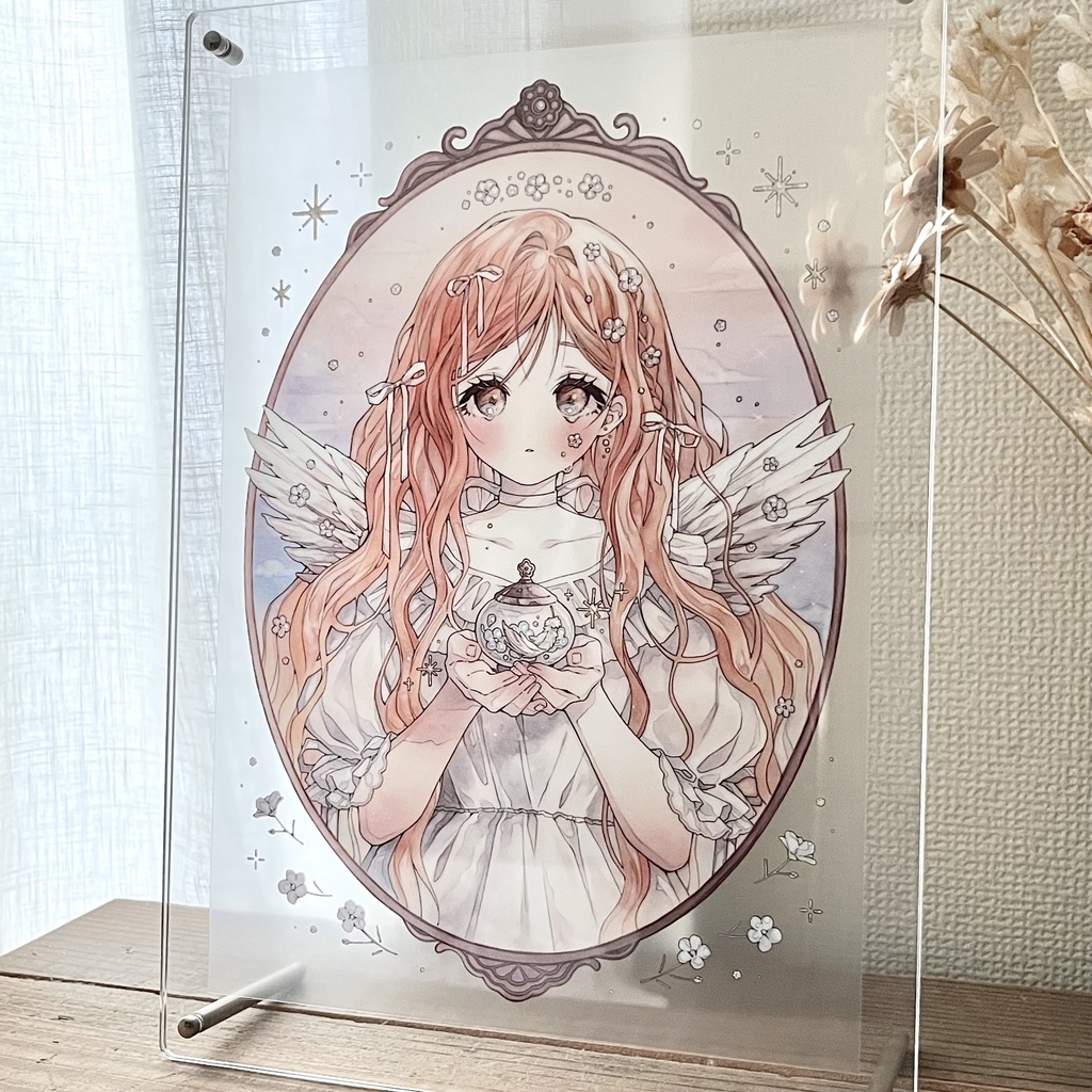 New 天使のクリアポスター