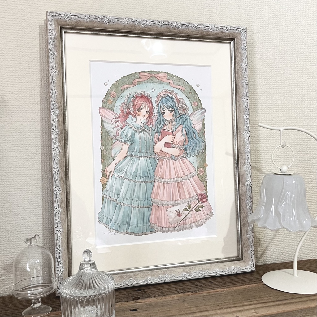 額装原画『 Welcome to the Fairy Garden 』