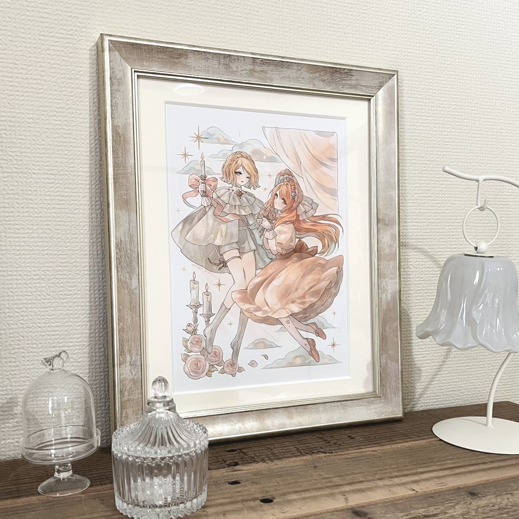 額装原画『 優しく煌めく夢のパーティー 』