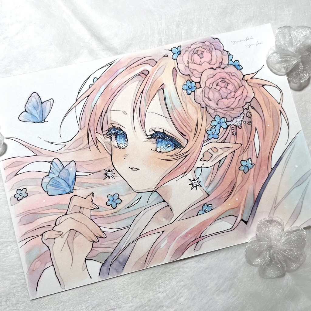 フレームレス原画『 Summer Fairy 』